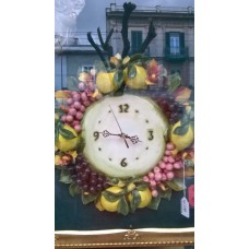 OROLOGIO D'APPENDERE DIA.30CM UVA-LIMONI 