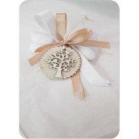 CONFEZIONE COMPLETA DI CONFETTI E ALBERO DELLA VITA IN LEGNO MAGNETICO