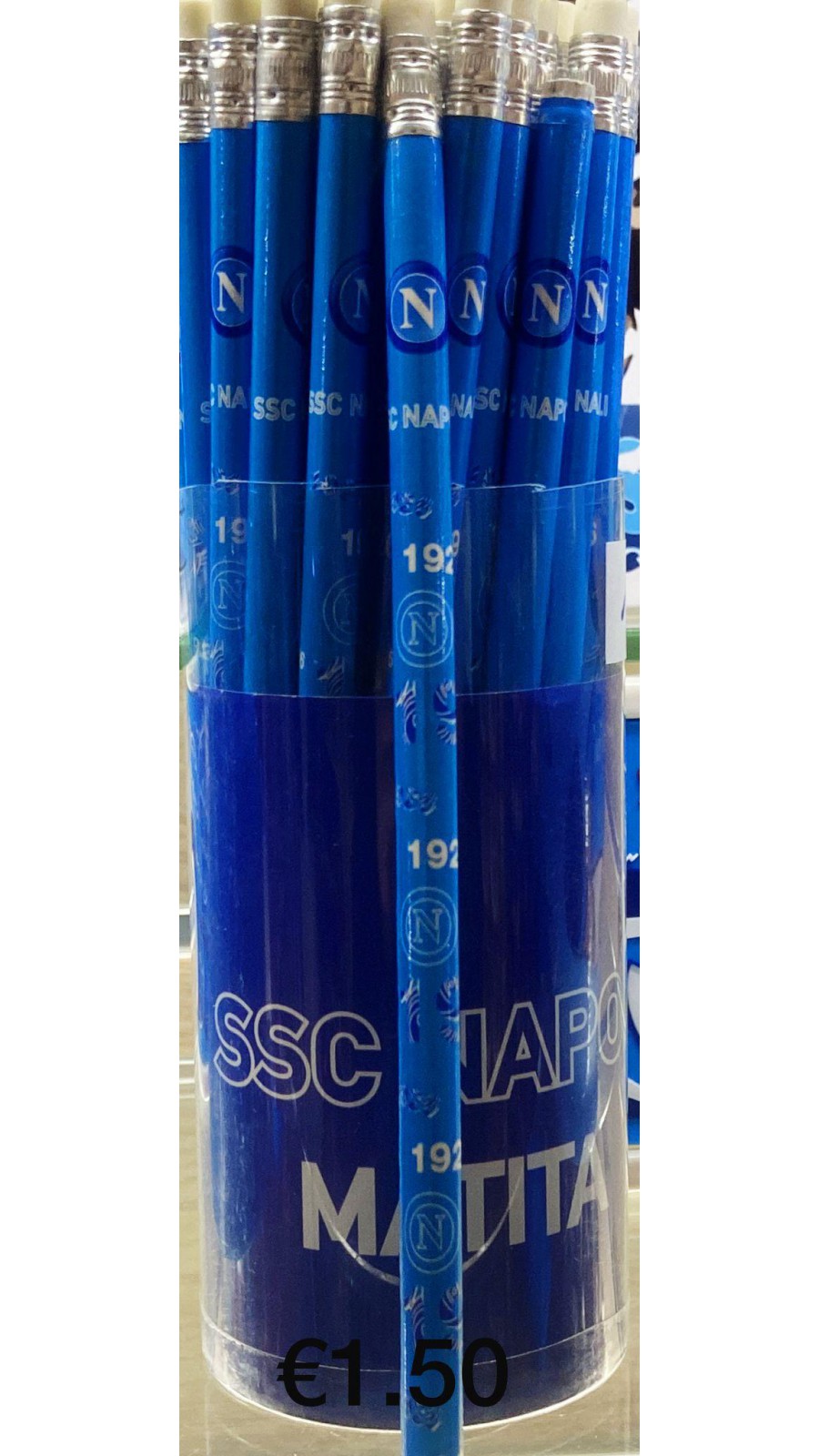 Matita con gomma SSC Napoli
