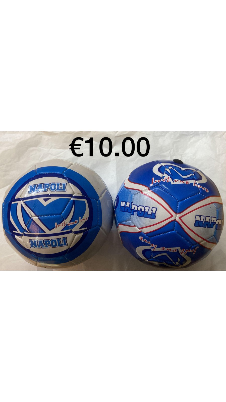 Pallone Just one love  Napoli