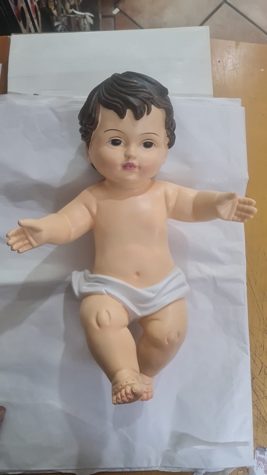 GESU' BAMBINO NON VESTITO 40CM