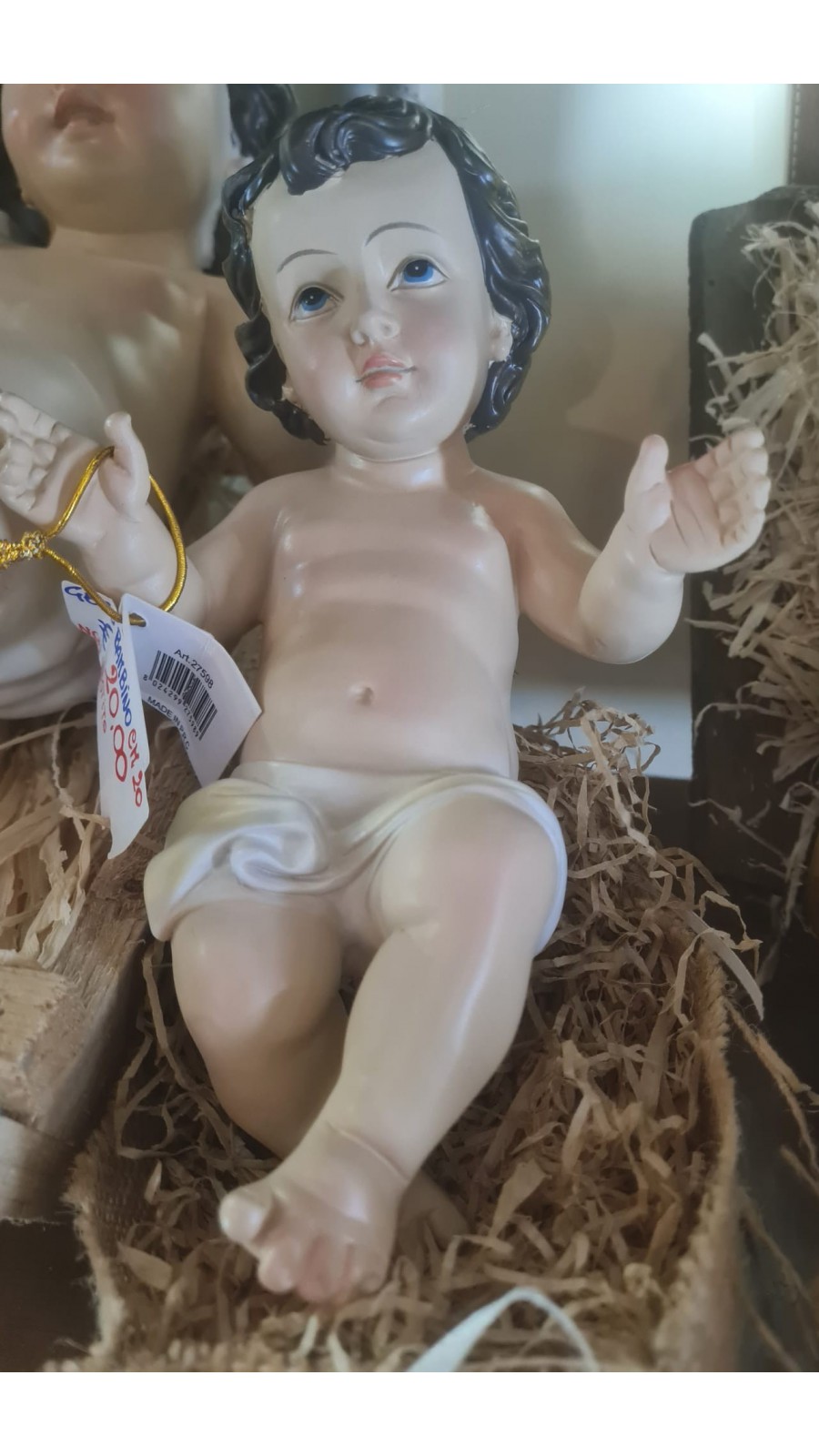 GESU' BAMBINO NON VESTITO 20CM