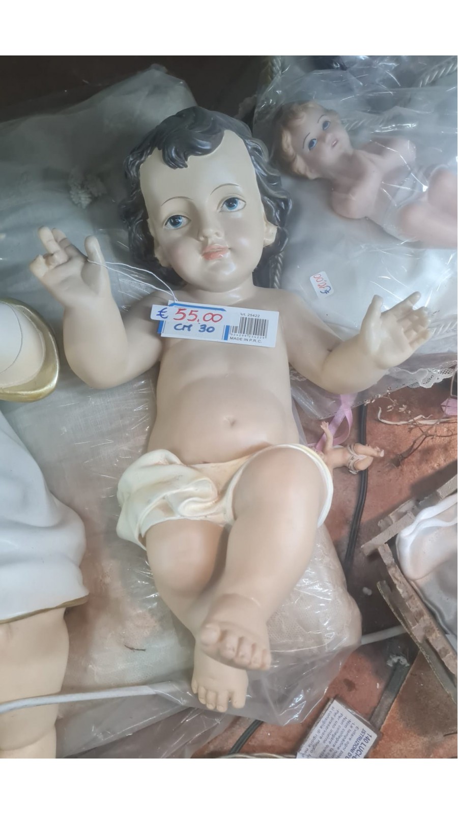 GESU' BAMBINO NON VESTITO 30CM - 3