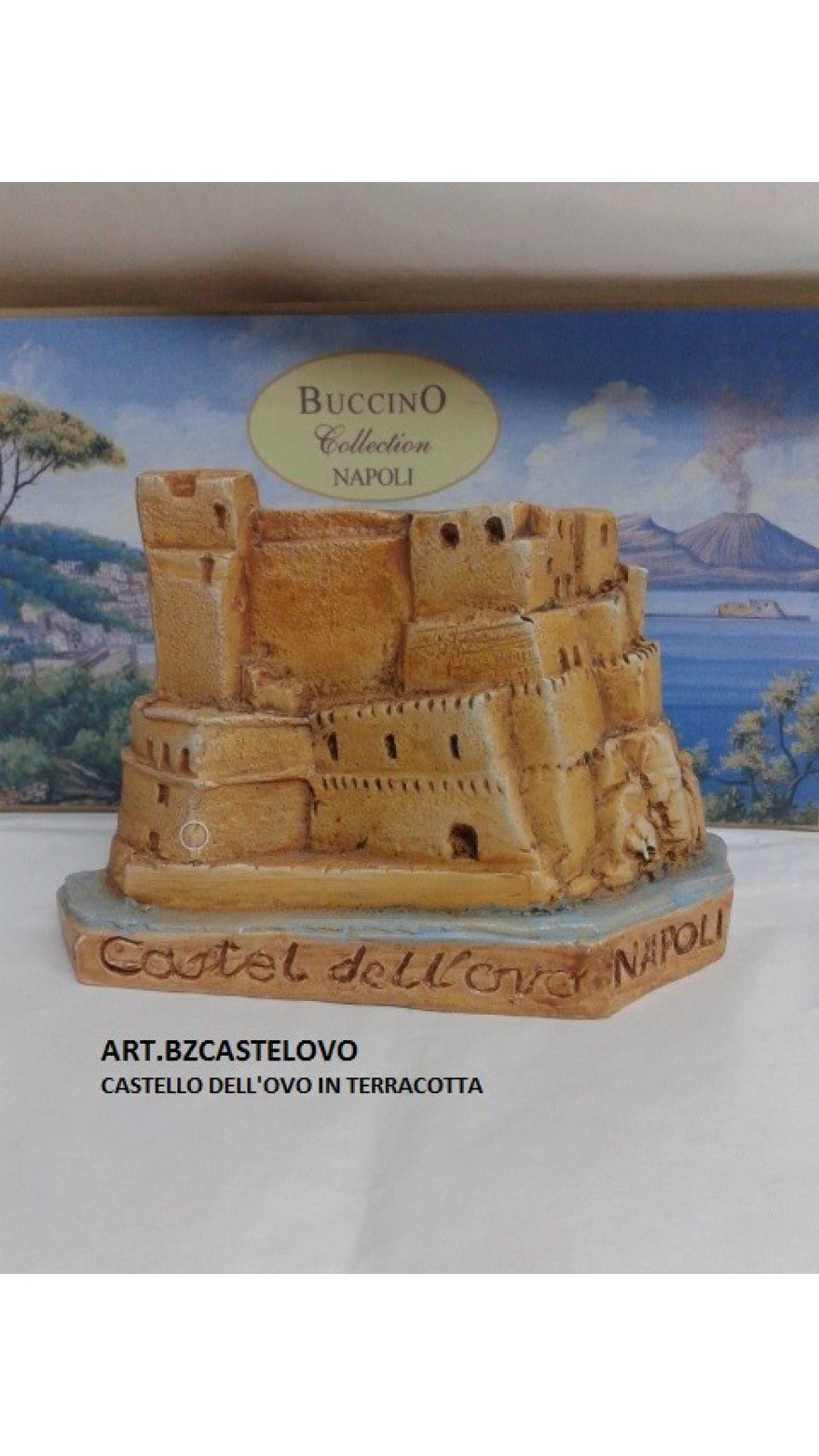 CASTEL DELL'OVO IN TERRACOTTA