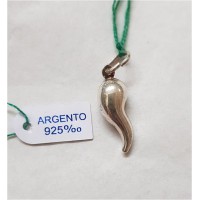 CORNO ARGENTO 925 H.2CM