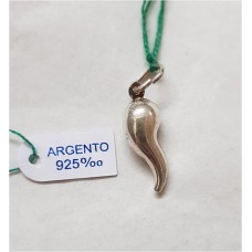 CORNO ARGENTO 925 H.2CM