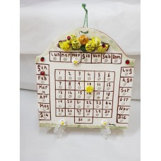 CALENDARIO PERPETUE IN CERAMICA SOGGETTO LIMONI H19XL19