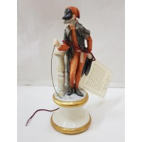 STATUETTA PANTALONE CM13X5 IN PORCELLANA CAPODIMONTE