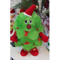 BABBO NATALE DANZANTE H 35CM