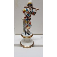 STATUETTA PORCELLANA CM12X6 ARLECCHINO