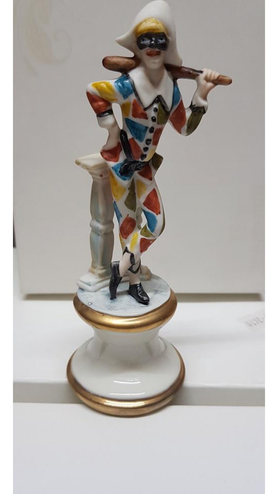 STATUETTA PORCELLANA CM12X6 ARLECCHINO