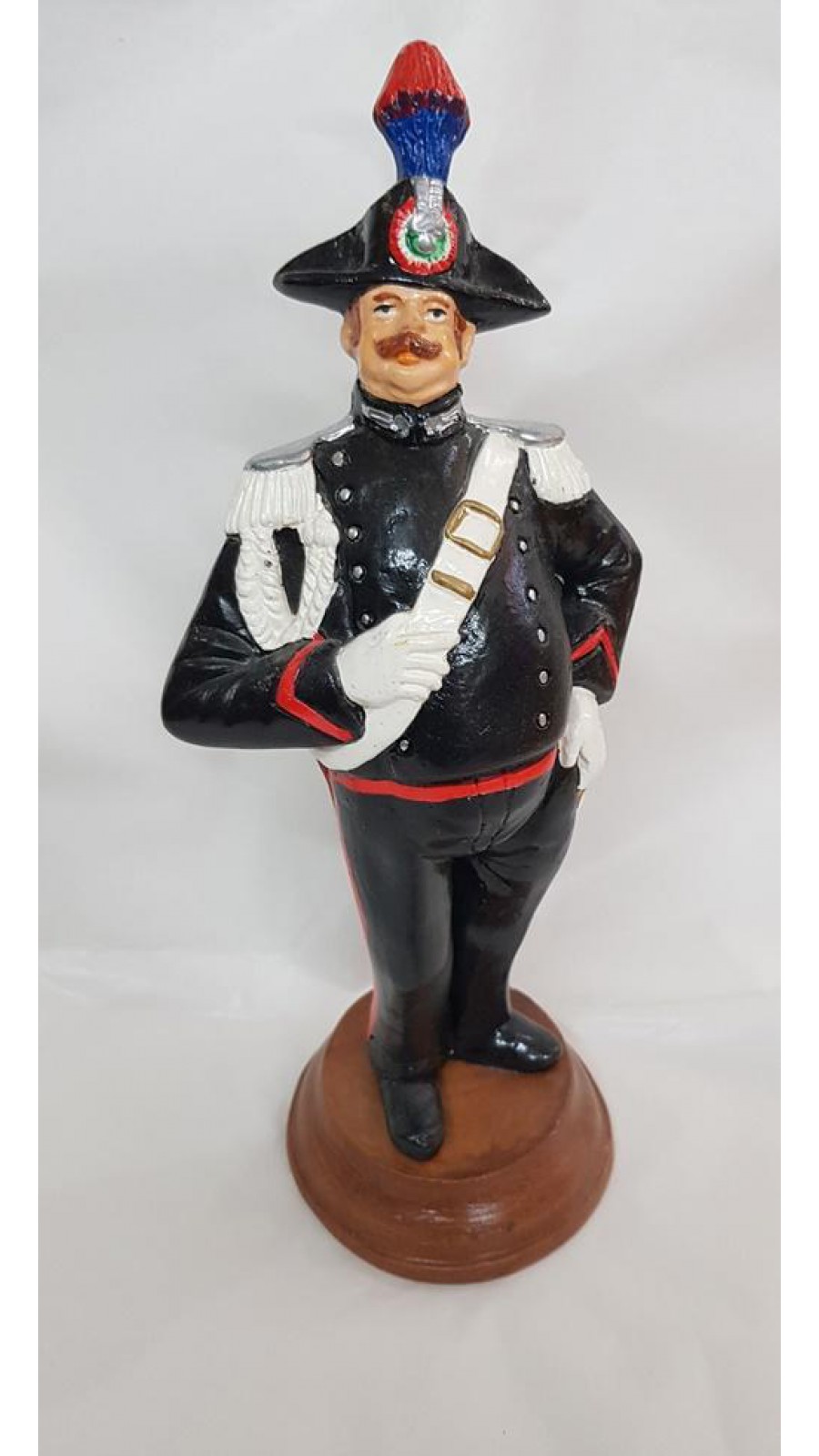 STATUETTA CARABINIERE PANCIUTO H30CM