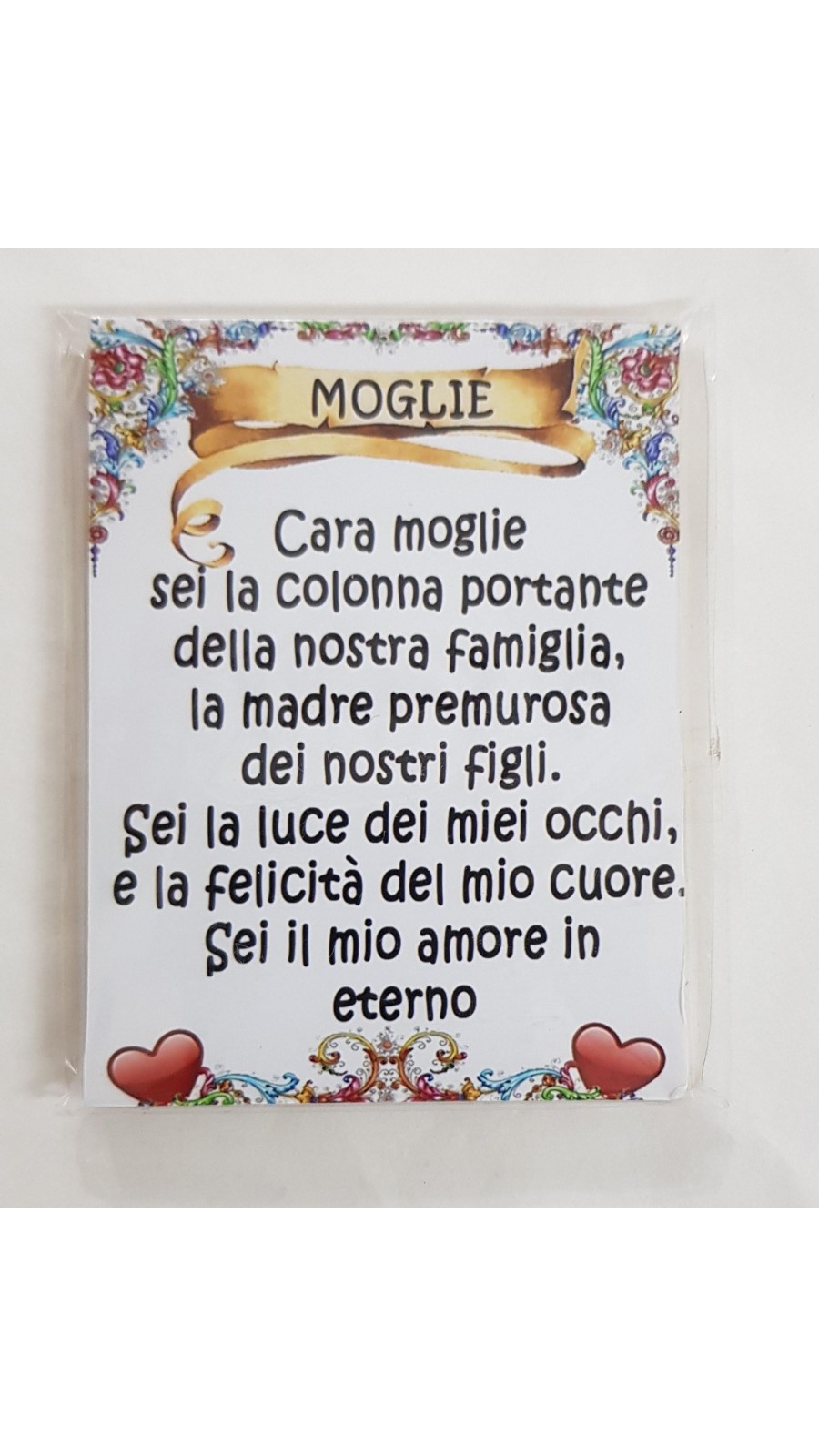 MAGNETE LEGNO DEDICATO ALLA MOGLIE