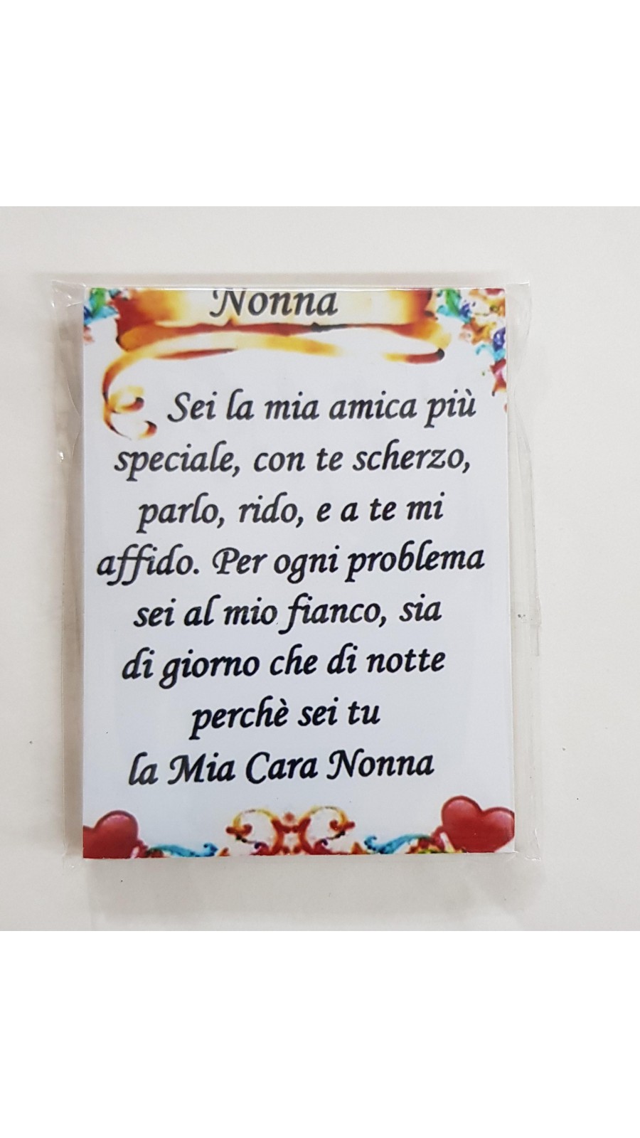 MAGNETE LEGNO DEDICATO ALLA NONNA