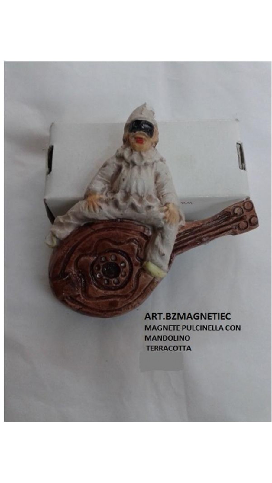 MAGNETE PULCINELLA CON MANDOLINO