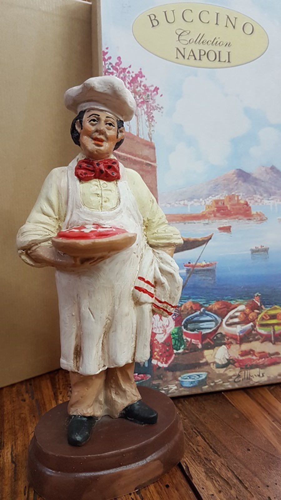 STATUETTA TERRACOTTA CM30 PIZZAIOLO