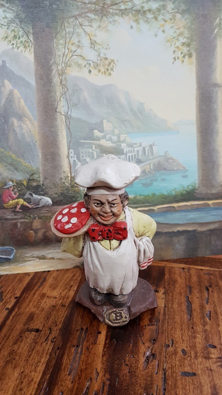 STATUETTA TERRACOTTA CM10 PIZZAIOLO