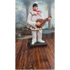 PULCINELLA TERRACOTTA CM20 MANDOLINO