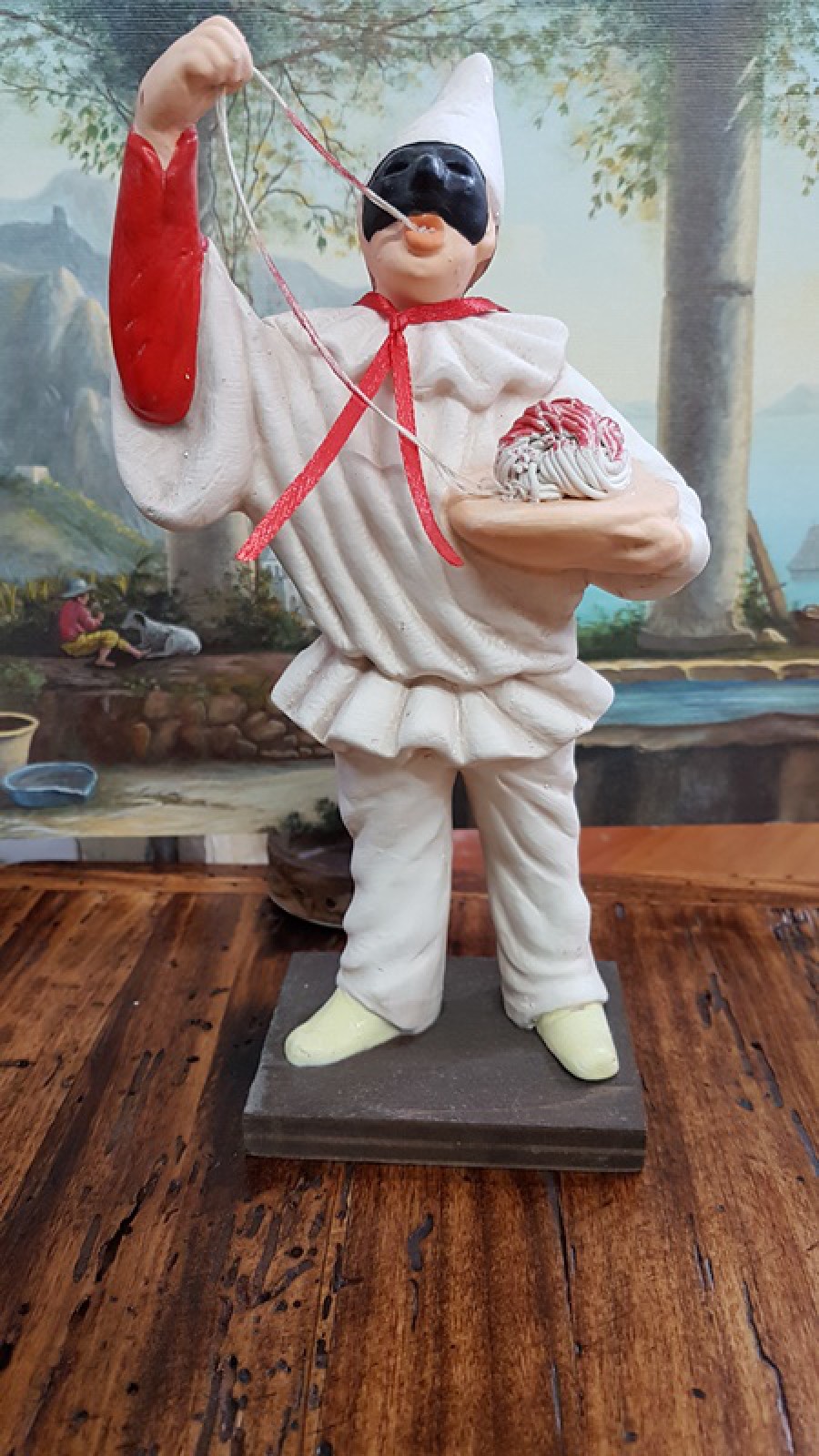 PULCINELLA TERRACOTTA CM20 SPAGHETTI