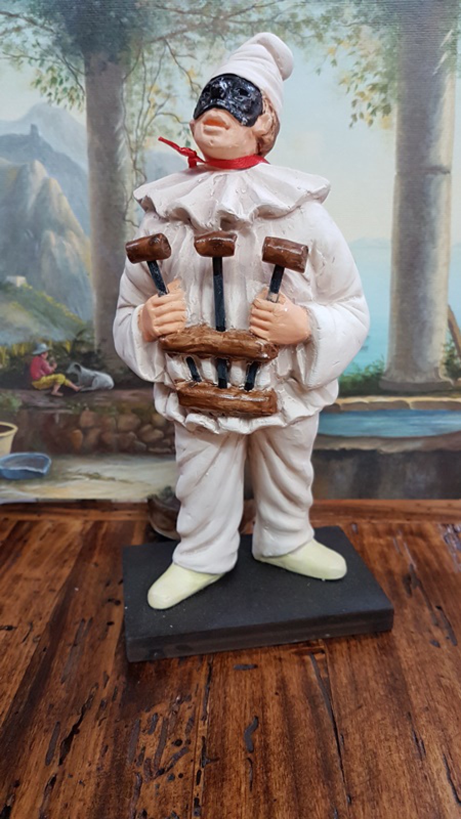 PULCINELLA TERRACOTTA CM20 TRICCHEBALLACCHE