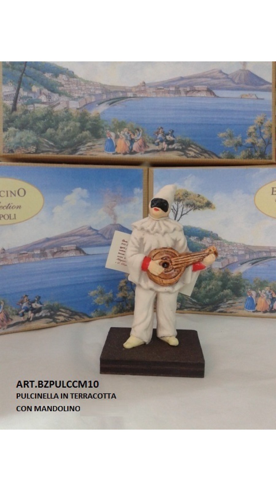 Pulcinella Con Mandolino