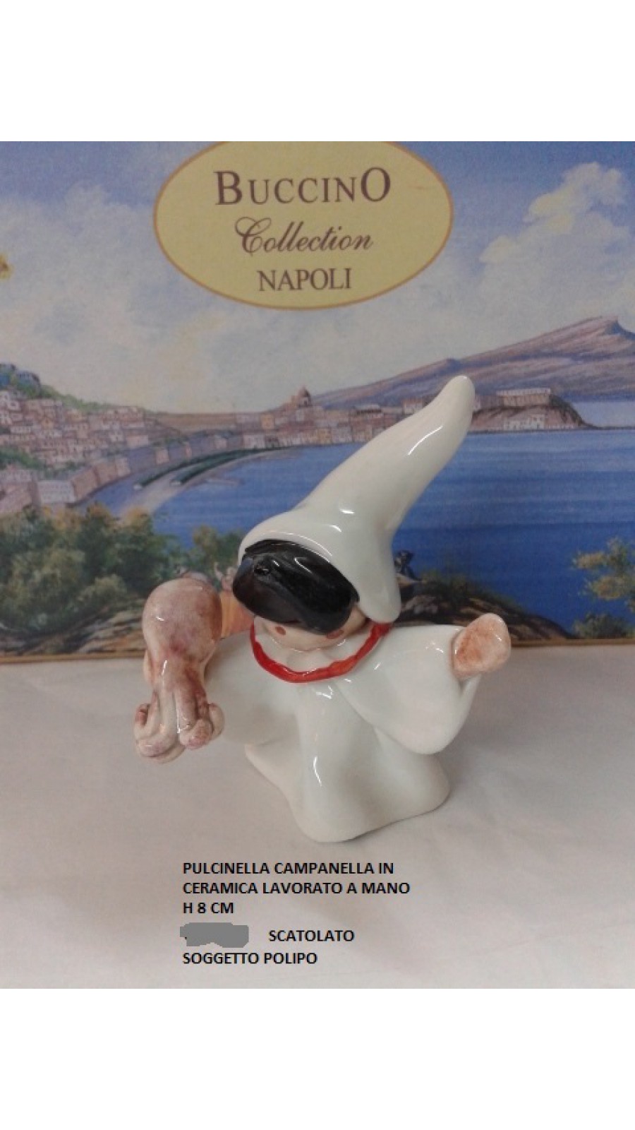 PULCINELLA CERAMICA POLIPO