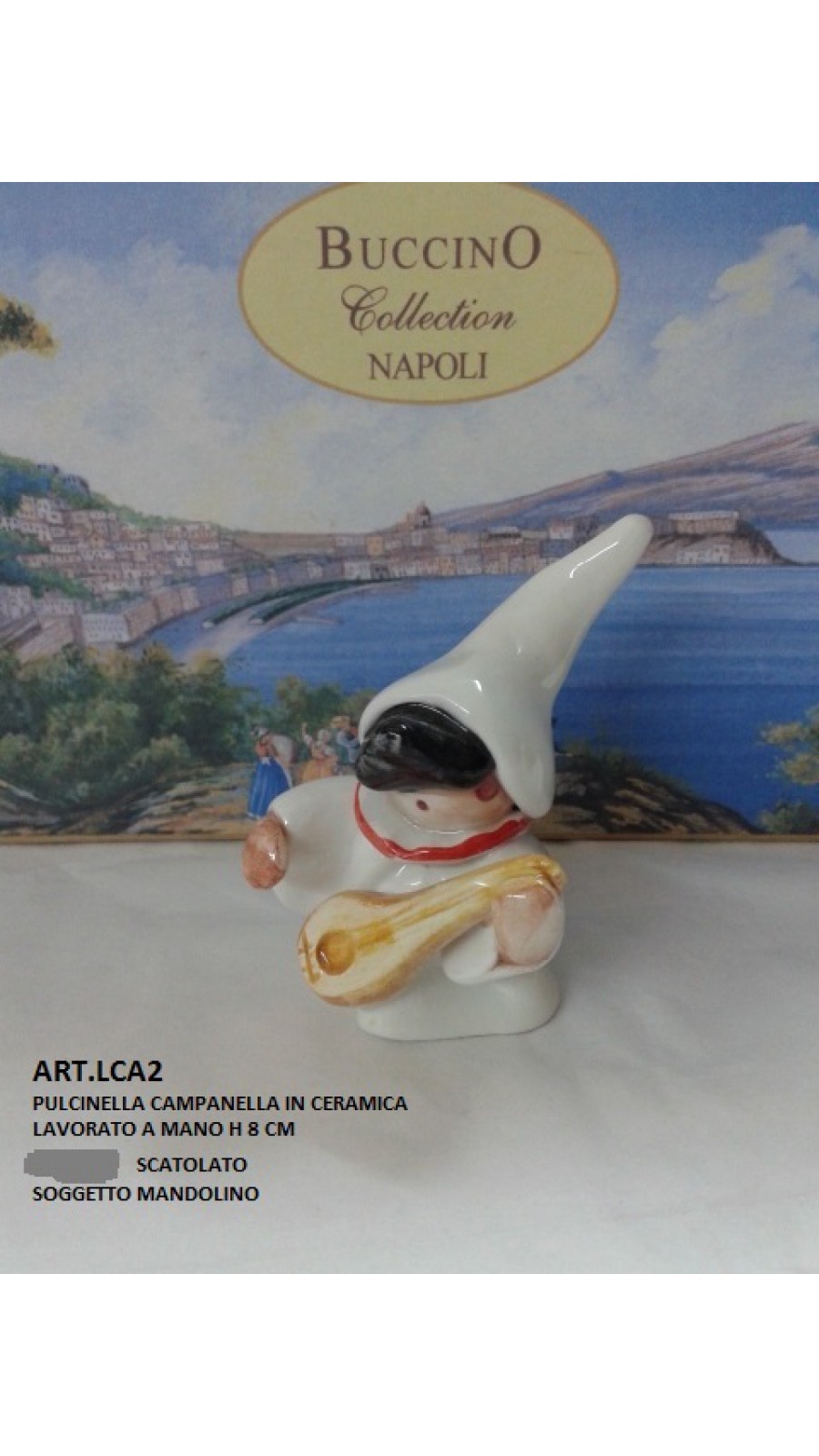 PULCINELLA CERAMICA MANDOLINO