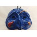Maschera in terracotta Pulcinella CM. 3.5X3