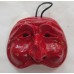 Maschera in terracotta Pulcinella CM. 3.5X3