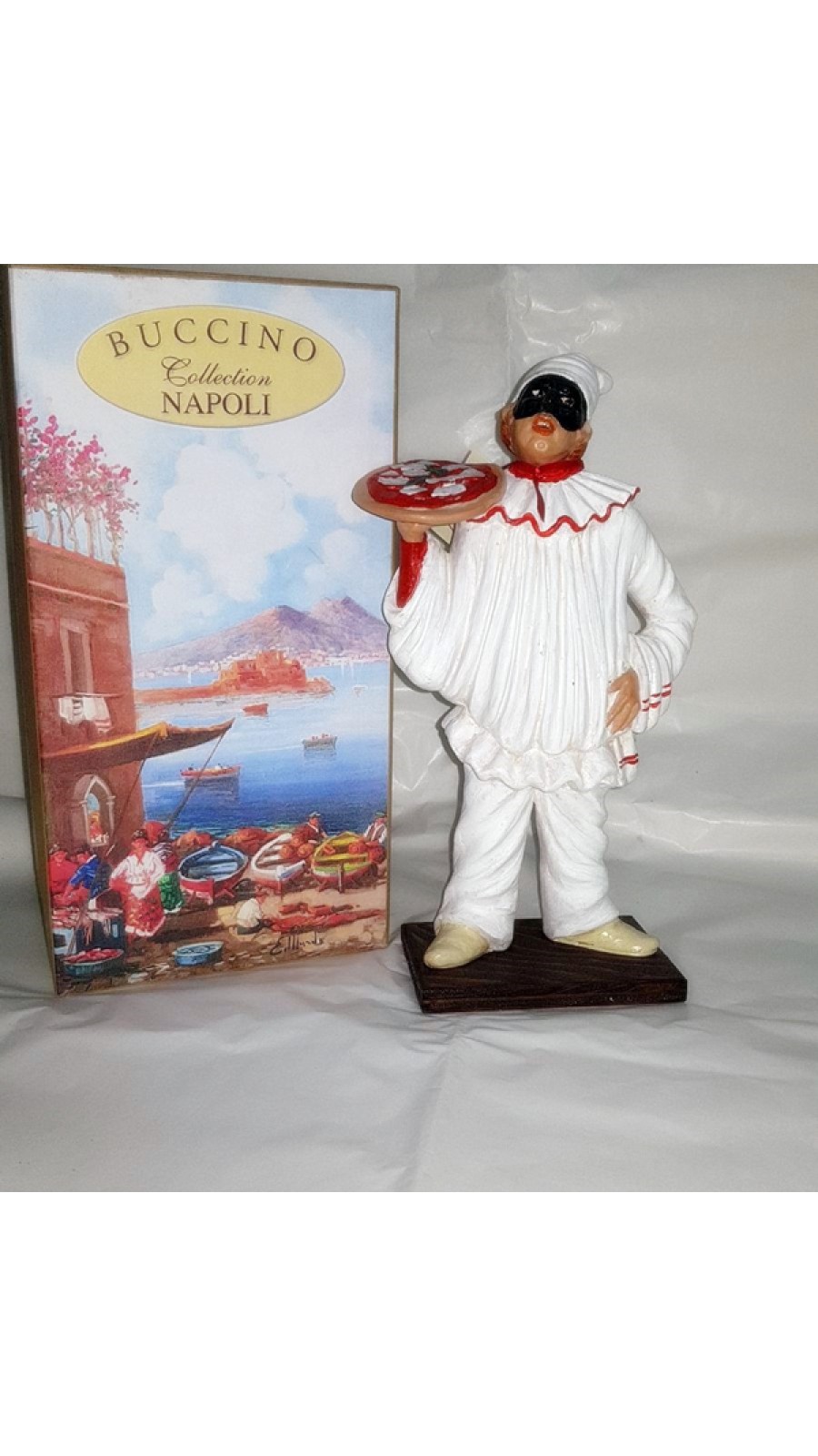 Pulcinella Terracotta  con Pizza (CM 30)