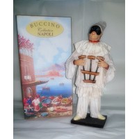 Pulcinella Terracotta Vestito con Triccheballacche (CM 30)