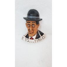 MAGNETE TOTO' IN TERRACOTTA